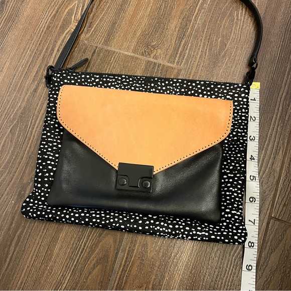 Loeffler Randall Double Pouch Crossbody Detachable Purse Bag - Picture 15 of 16